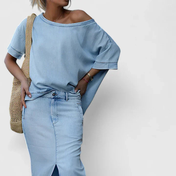 Averlynn | Chic Maxi Skirt Ensemble for Any Occasion