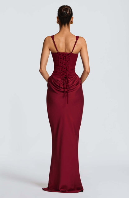 Blair | Women's Sleeveless Bodycon Maxi Wedding Guest Dress