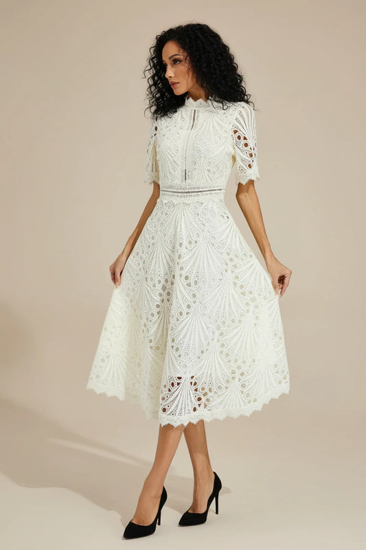 Audrey | Women Wedding Guest Fit Flare Dress