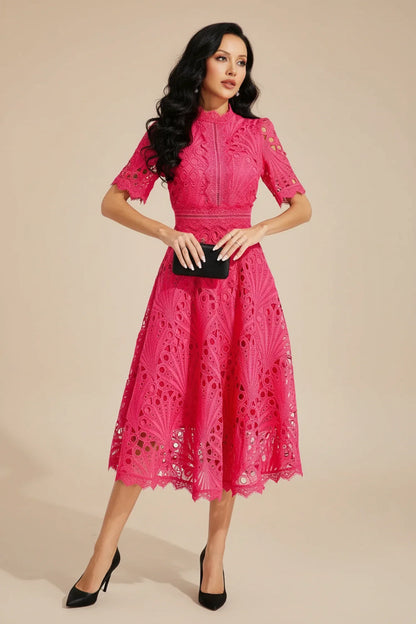 Audrey | Women Wedding Guest Fit Flare Dress