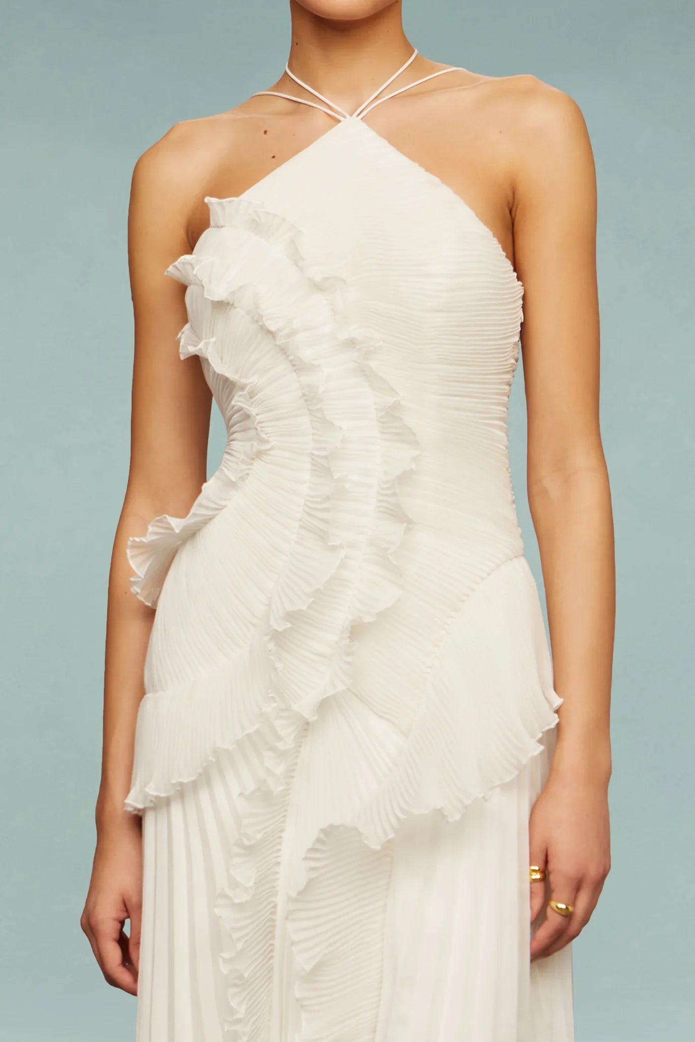 Ava | Women's One Shoulder Maxi Wedding Guest Dress